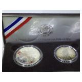 1989 Congressional Coin Set - Silver Dollar and