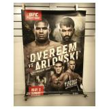 Autographed UFC Fight Night Poster, many