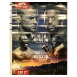 Autographed UFC Fight Night Poster, many