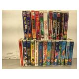 Lot 25 VHS Disney movies, inc many Black Diamond