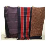 3 Fine scarves by Brooks Bro