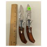 2 Folding Knives