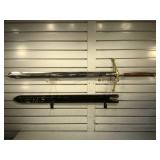 Hand made Claymore Sword brass 53"