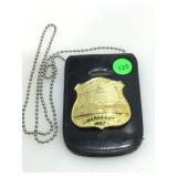 Metro police sergeant 867 badge