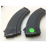 2 metal 30 round mag for AK47