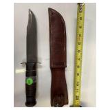 Kabar USMC Knife with sheath