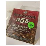 555 Rounds 22 cal AMMO