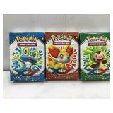 Open Pokémon starter decks