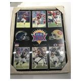 San Francisco 49ers & San Diego chargers framed