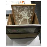 Box of misc sports items