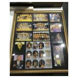Framed Los Angeles lakers picture
