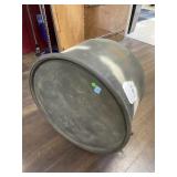 Preserves Barrel 24"x15" Army Steel