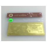 $20 Gold Bank note