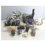 Elephant Collection. Assorted styles and sizes.
