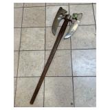 Large Heavy Steel AXE 1 ft x 4 ft HUGE