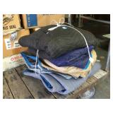 Bundle of moving blankets