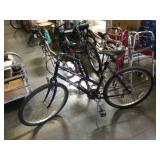 Trek Bicycle, back wheel hold air