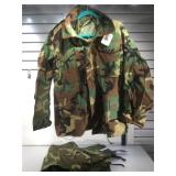 Military Jacket Medium regular & pants