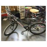 Mongoose speed bicycle, both wheels hold air