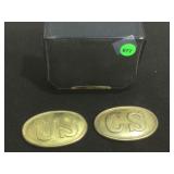 Reproduction Belt Buckles 4" with case