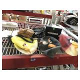 Angry Birds masks, Kathy Van Zeeland purse and