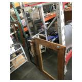 Wall mirrors and more - tallest is approx. 5 feet