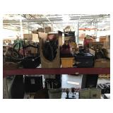 Household decorative items, lamps, baskets,