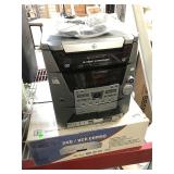 DVD/VCR combo in box and stereo no speakers