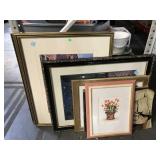 Framed prints - largest approx. 2x3 feet