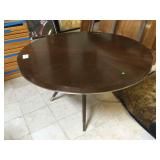 MCM style dining table, approx 54x29 inches