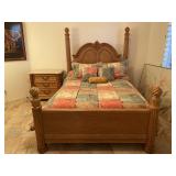 Complete Queen Size Thomasville Bed Frame,