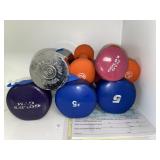 Set of Workout weights 2-5 lbs.