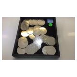 26 PC 25 DOLLAR TOKENS