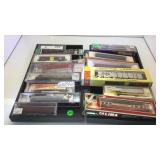 2 TRAYS - 14 PCS N GAUGE TRAIN CARS