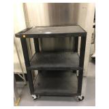 ULINE PLASTIC ROLLING CART ULINE PLASTIC ROLLING CART