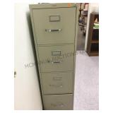 HON METAL 4 DRAWER FILE CABINET HON METAL 4 DRAWER FILE CABINET