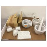 3 MORTLES AND PESTLES 3 MORTLES AND PESTLES