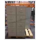 HON METAL 4 DRAWER FILE CABINETS HON METAL 4 DRAWER FILE CABINETS