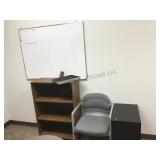 DRY ERASE BOARD-OFFICE CHAIR DRY ERASE BOARD-OFFICE CHAIR