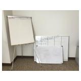 EASEL-(2) WHITE BOARDS EASEL-(2) WHITE BOARDS