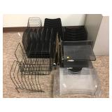 GROUP OF LETTER RACKS GROUP OF LETTER RACKS