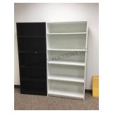 TWO BOOK CASES TWO BOOK CASES