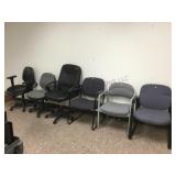 OFFIC CHAIRS (6) OFFIC CHAIRS (6)