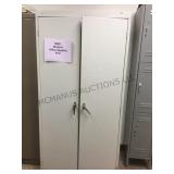 METAL 2 DOOR CABINET WITH OFFICE SUPPLIES METAL 2 DOOR CABINET WITH OFFICE SUPPLIES