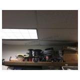 SHELF OF ELECTRICAL WIRES AND MORE SHELF OF ELECTRICAL WIRES AND MORE
