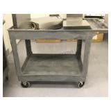 ULINE PLASTIC ROLLING CART ULINE PLASTIC ROLLING CART