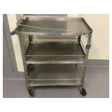 STAINLESS STEEL ROLLING CART STAINLESS STEEL ROLLING CART