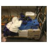 STEEL ROLLING CART WITH CONTENTS STEEL ROLLING CART WITH CONTENTS