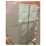 HON METAL 4 DRAWER FILE CABINETS HON METAL 4 DRAWER FILE CABINETS