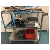 LAKESIDE STAINLESS STEEL ROLLING CART LAKESIDE STAINLESS STEEL ROLLING CART
